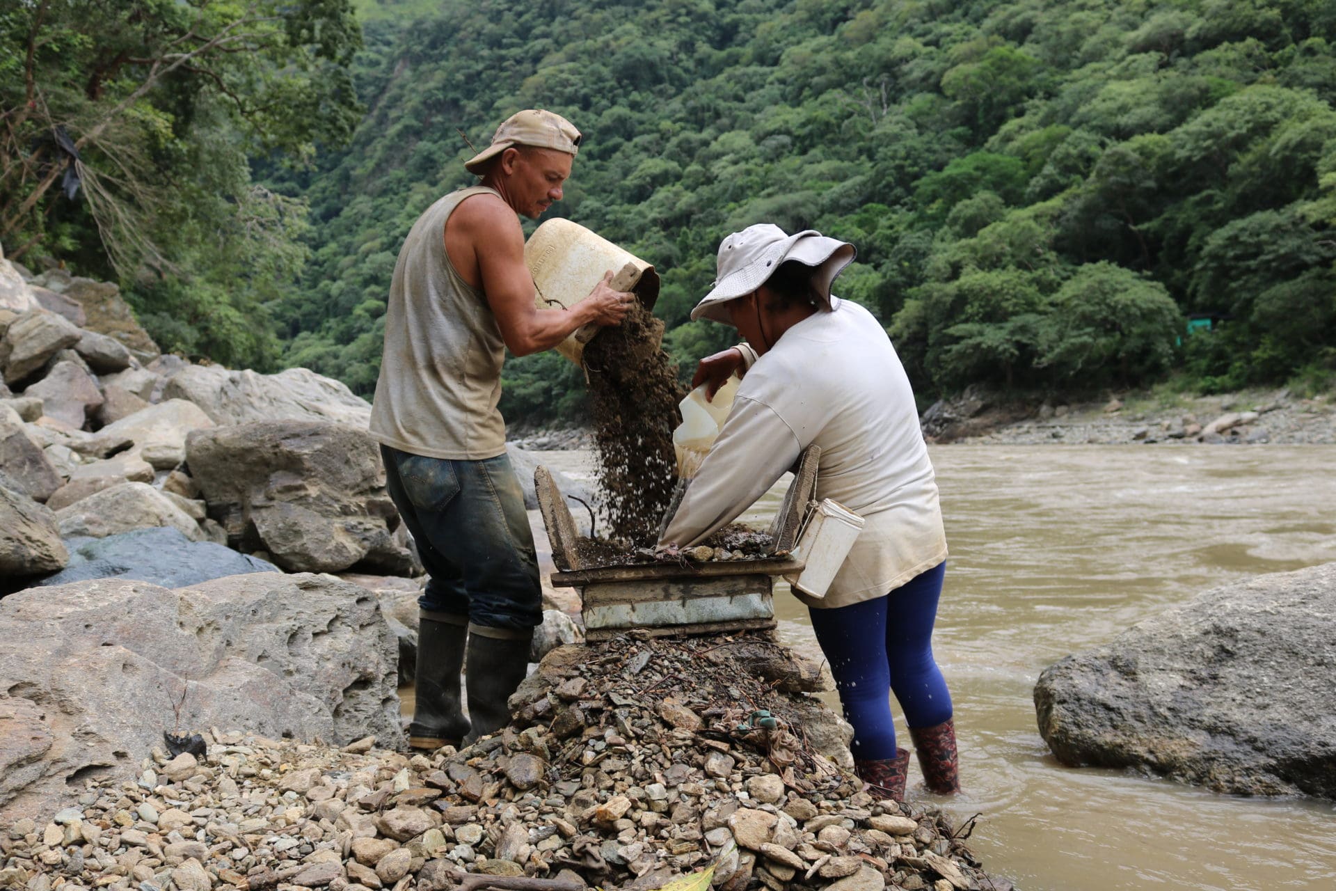 Mineria en la region amazonica